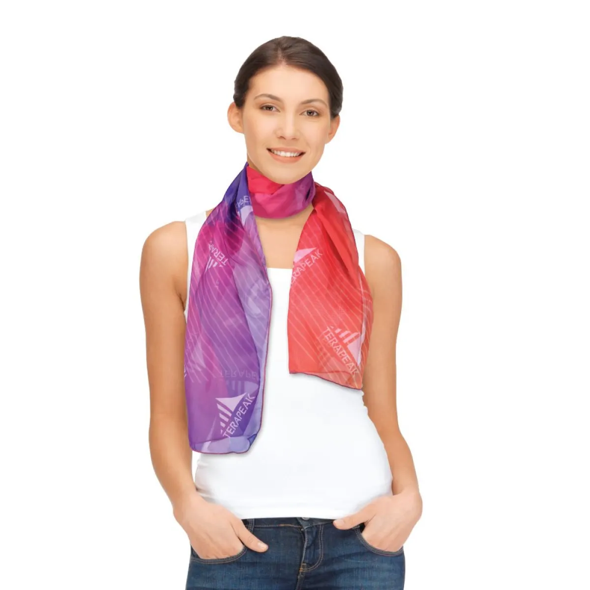 Foulard en mousseline - VIS705