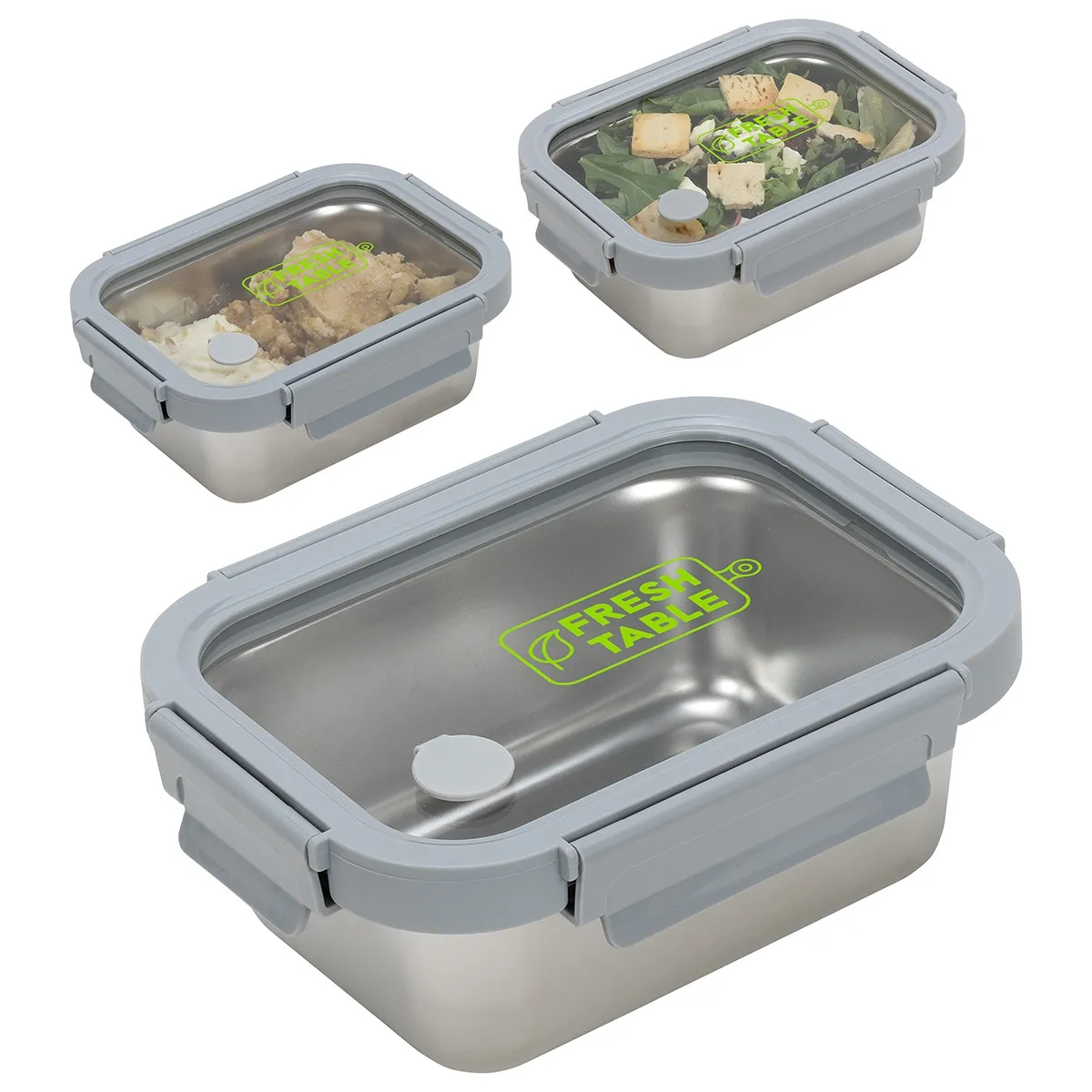 Plat à lunch en inox - AR300