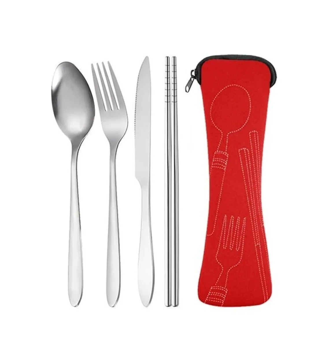 Ustensiles réutilisables en inox - DL100