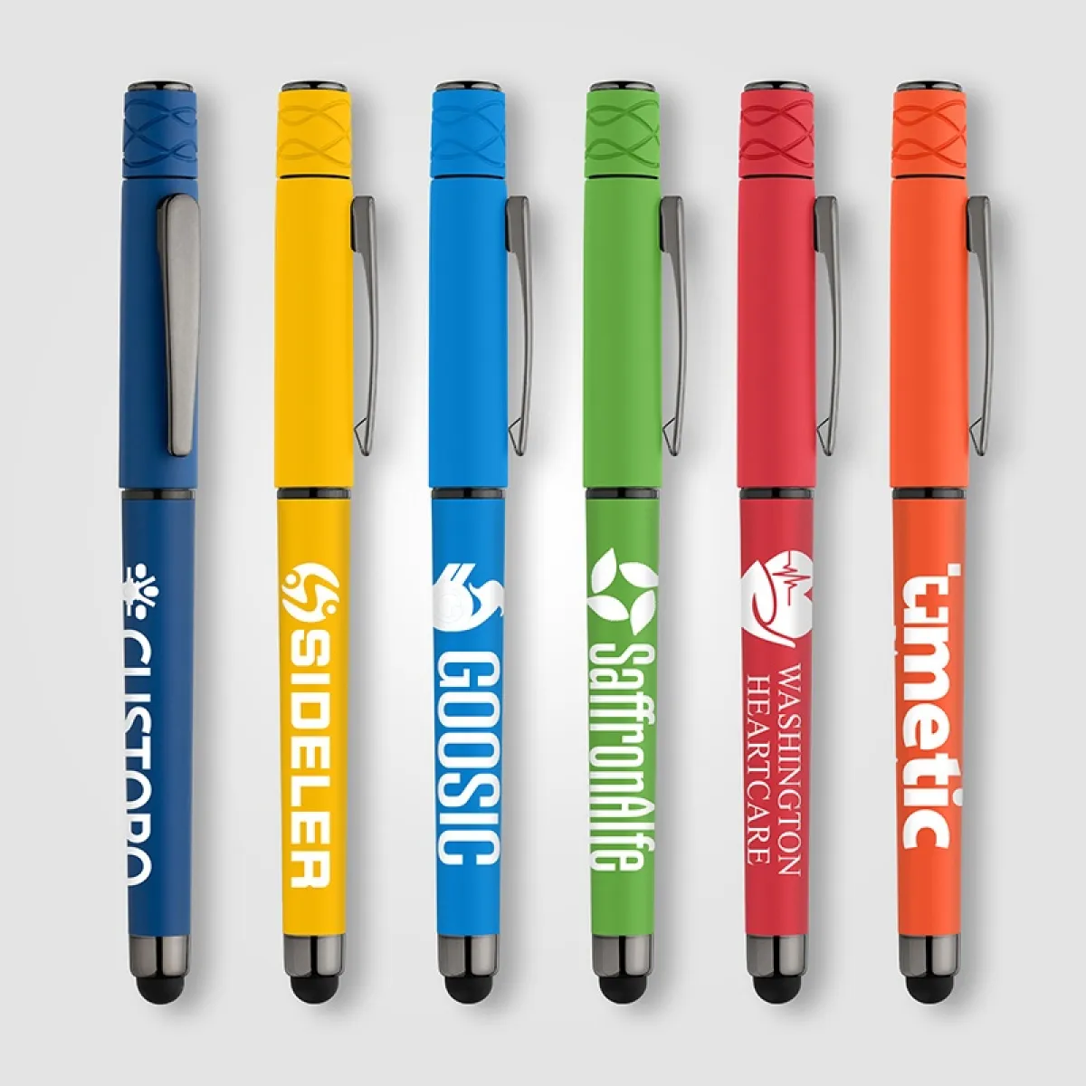 Stylo à capuchon avec roulette anti‑stress - GO112