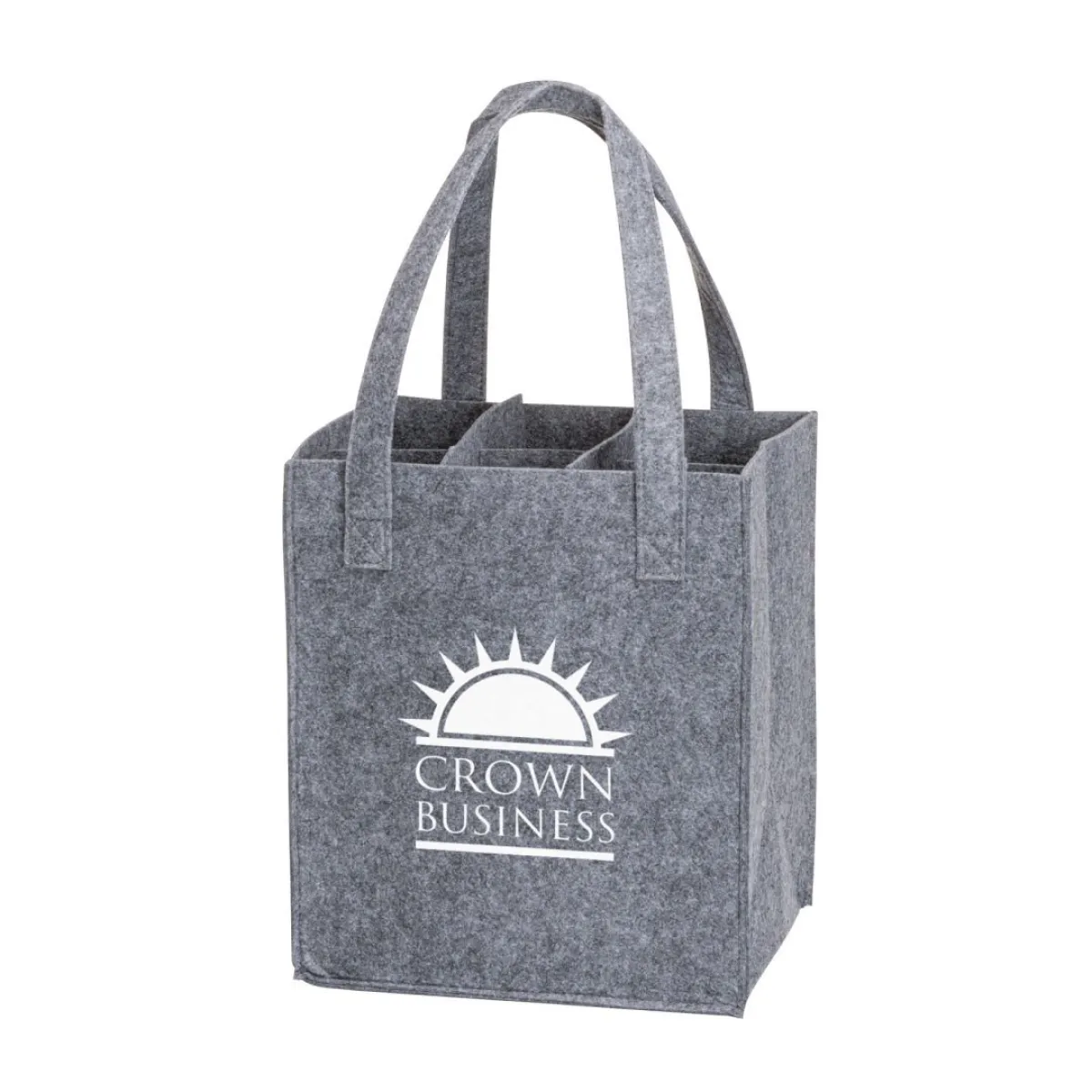 Sac à vin en feutre recyclé - SR819
