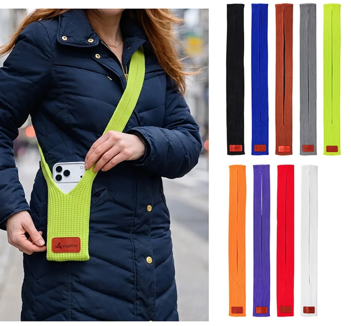Pochette bandoulière en maille - AR506